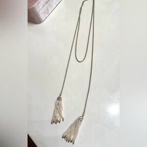 Kendra Scott Pearl Gold Necklace